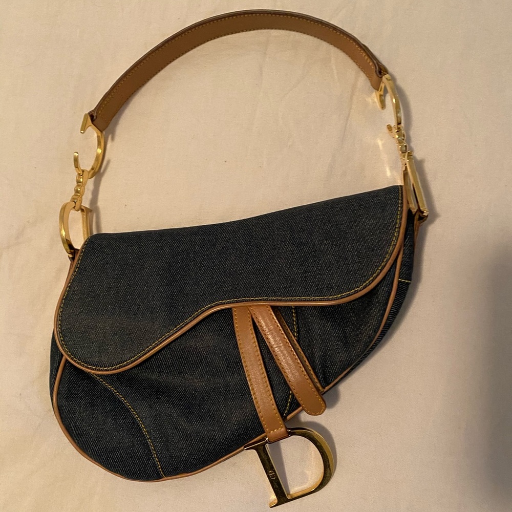 Dior Saddle Bag in denim